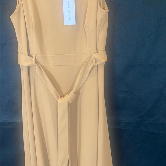 Marc New York Sleeveless Tan Midi Dress - Picture 5 of 11
